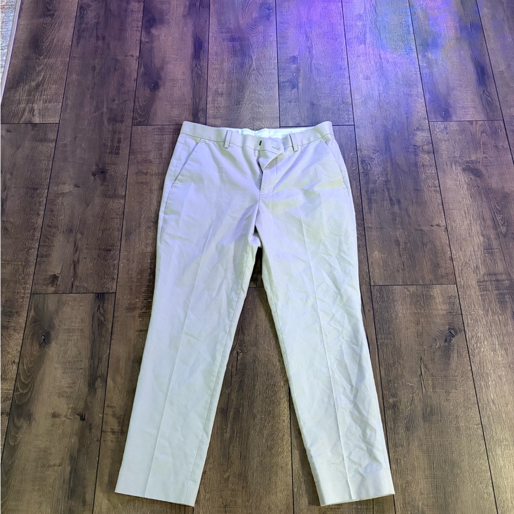 Express Men's Light Khaki Chinos